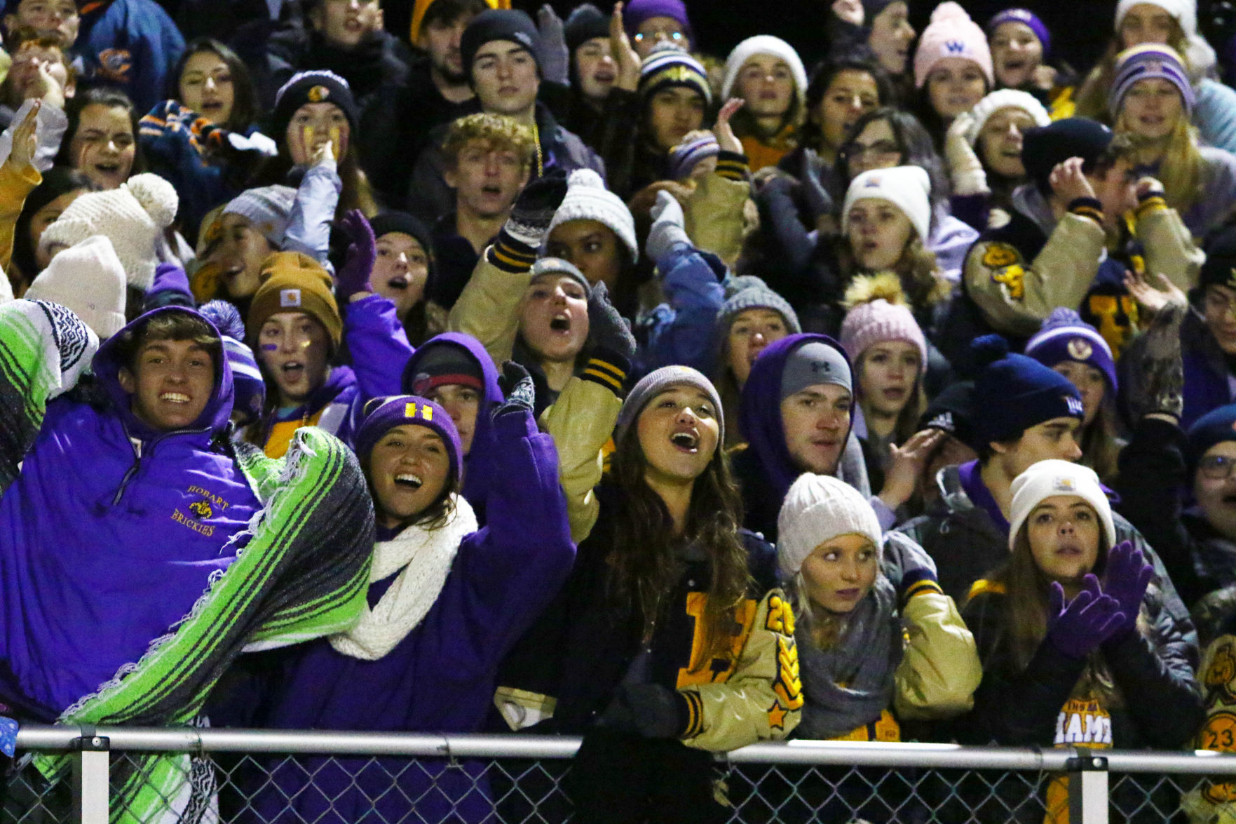 Gallery: 4A football semistate: Hobart vs. East Noble